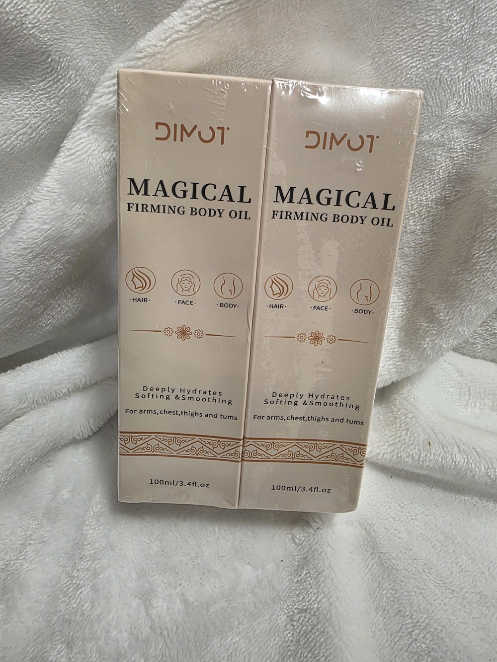 2 Pack! 🆕 Dimut Magical Firming Body Oil 100ml - Viral Glow Remedy